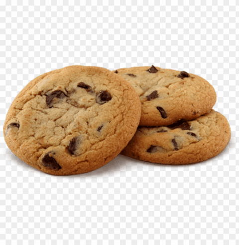 biscuit - chocolate chip cookies PNG Isolated Subject with Transparency
