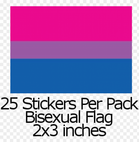 bisexual bi pride flag sticker - rainbow fla PNG transparent designs for projects