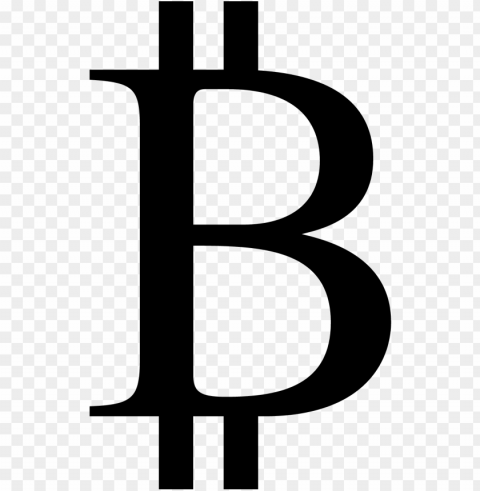 bitcoin logo png Isolated Artwork on Transparent Background