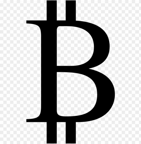 Bitcoin Logo Png Isolated Artwork On Transparent Background