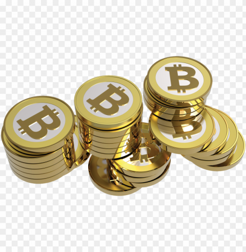 Bitcoin Logo Download Isolated Character In Clear Transparent PNG