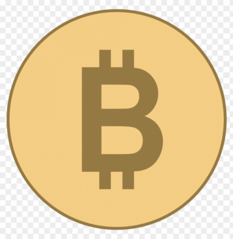 bitcoin logo download Isolated Design on Clear Transparent PNG