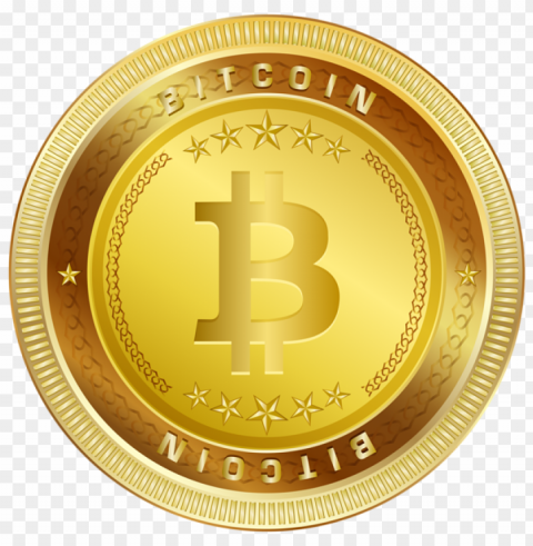 bitcoin logo file Isolated Element with Transparent PNG Background