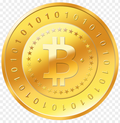 bitcoin logo background photoshop Isolated Character on Transparent PNG