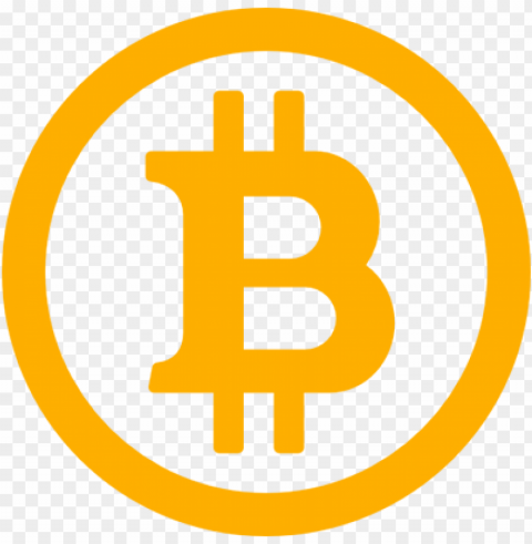 bitcoin logo Isolated Character in Transparent PNG Format