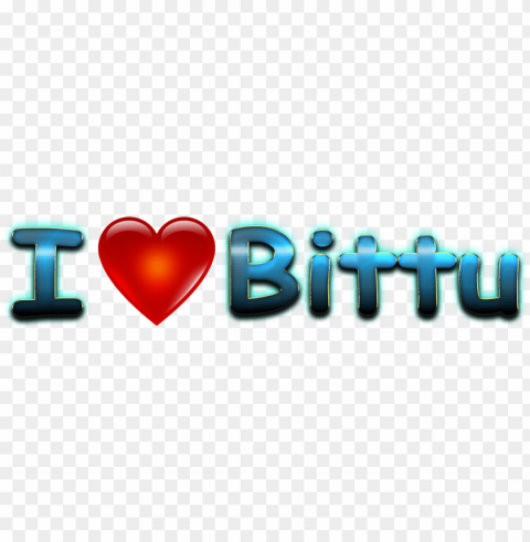 bittu love name heart design - bittu name PNG files with no background wide assortment