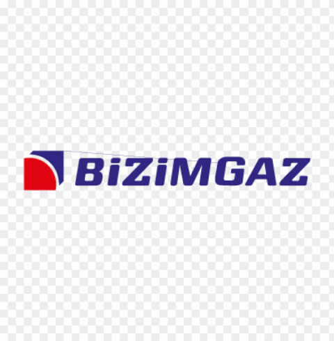 bizimgaz vector logo PNG Image with Transparent Isolated Graphic Element