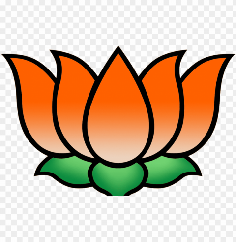 bjp logo - bharatiya janata party Transparent Background PNG Isolation