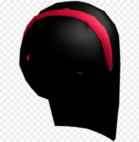 black and red - black hair codes for roblox high school Clear Background PNG Isolated Design Element