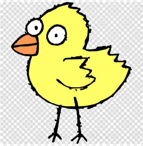 black and white cartoon bird Clear PNG images free download