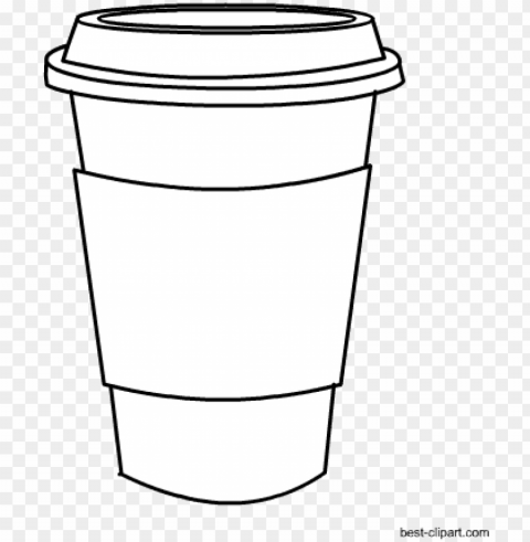 Black And White Coffee Mug Clip Art Free - Coffee Cup White PNG Photo With Transparency