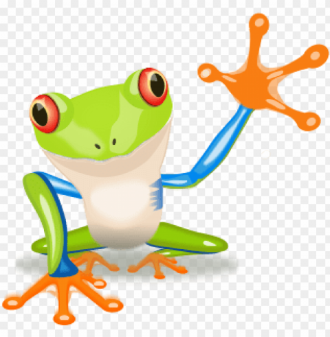 black and white - happy birthday frog lady Transparent PNG Isolated Subject Matter