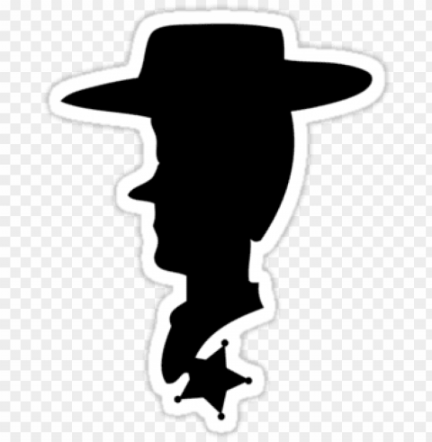black and white library silhouette svg toy story - woody toy story silhouette PNG images with no background free download