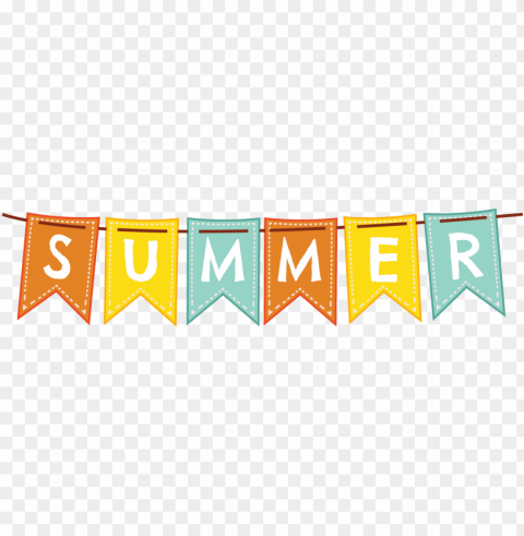 black and white stock summer transparent banner - summer banner Clean Background PNG Isolated Art