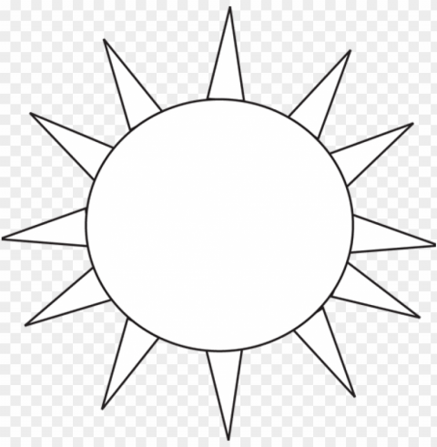black and white sun for letter s clip art black and - moolchand hospital logo PNG design elements