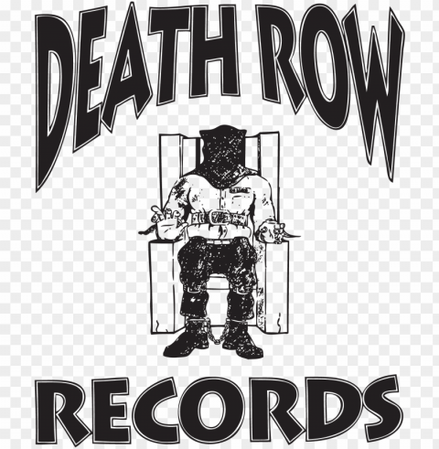black and white video karceno tells the truth behind - death row records logo PNG images with transparent layer