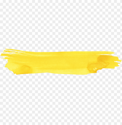 Black And Yellow Watercolor PNG With Clear Overlay