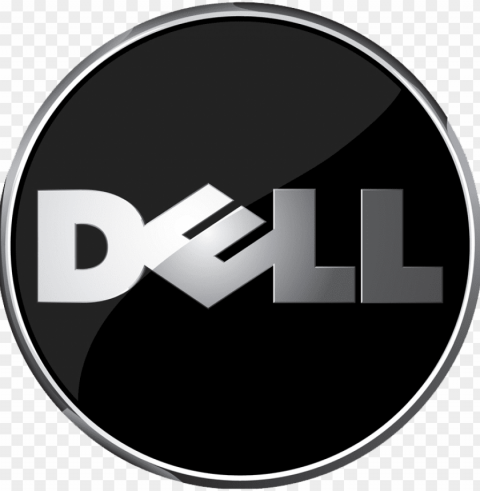 black dell logo icon - dell logo black PNG graphics with transparent backdrop
