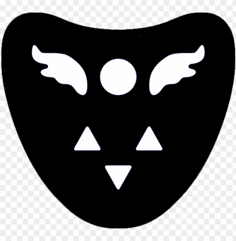 black delta rune symbol by smolldoostr on - deltarune symbol PNG images with no background free download PNG transparent with Clear Background ID 50f55c72