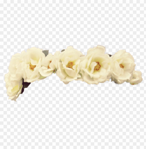 Black Flower Crown Transparent PNG With Isolated Object