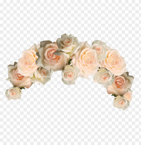 Black Flower Crown Transparent PNG With No Background Required