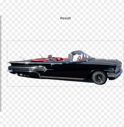 black impala old school - ford thunderbird Transparent background PNG gallery
