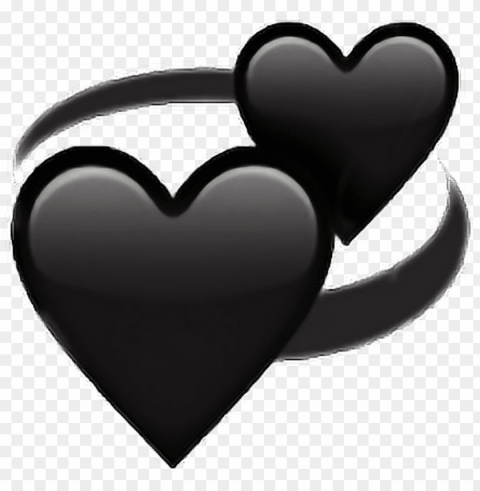 black love heart followback followme emoji iphone PNG clipart with transparency