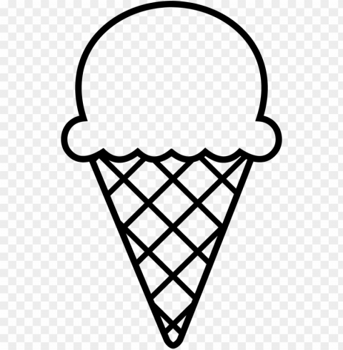 black market ice cream - ice cream image in black n white PNG with no background free download