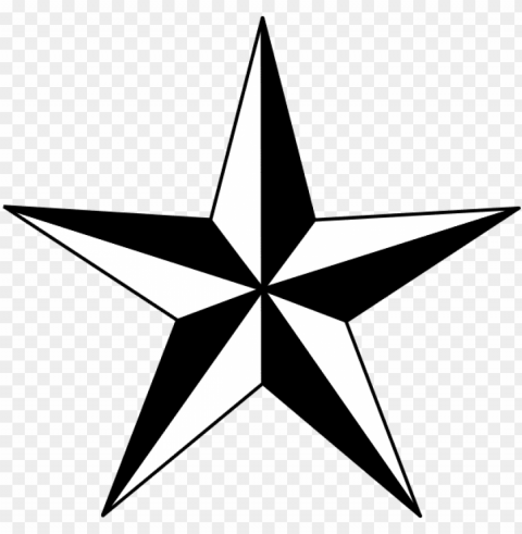 black nautical star clip art - star clipart black and white Transparent pics