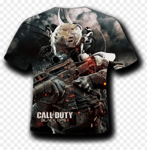 black ops 2 tshirt design - pc game PNG Image with Isolated Element