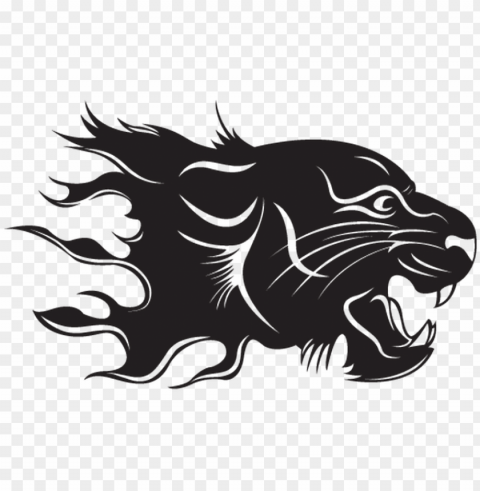 black panther eyes - tribal de tigre en fuego Free PNG images with alpha transparency