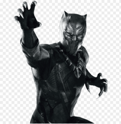 black panther by monsterdani-d9jnu53 - black panther marvel PNG images with alpha background