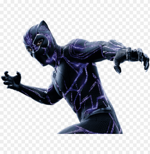 black panther images - black panther purple Clear PNG