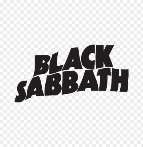 black sabbath music logo vector Free download PNG with alpha channel