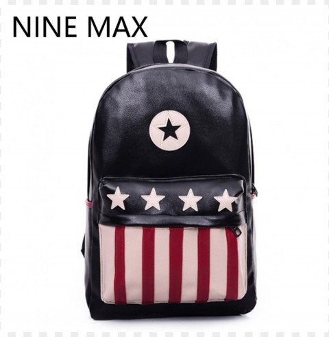 black school bags for high school girls Clear background PNGs
