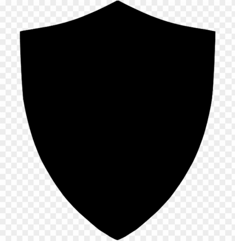 black shield Transparent Background PNG Isolated Illustration
