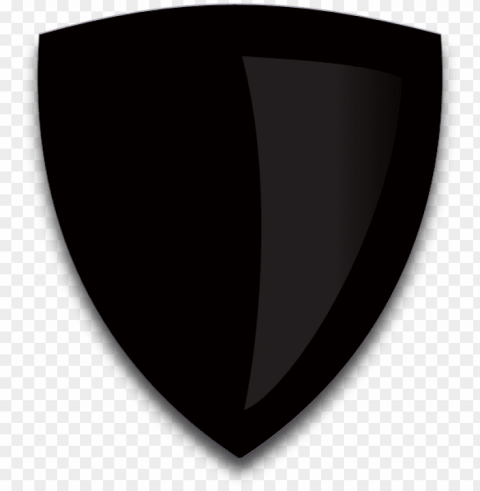 black shield Transparent graphics PNG