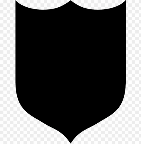 black shield Transparent PNG Illustration with Isolation
