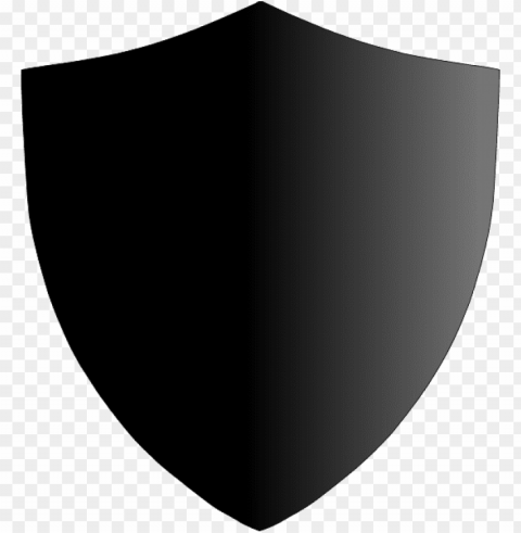 black shield Transparent PNG image