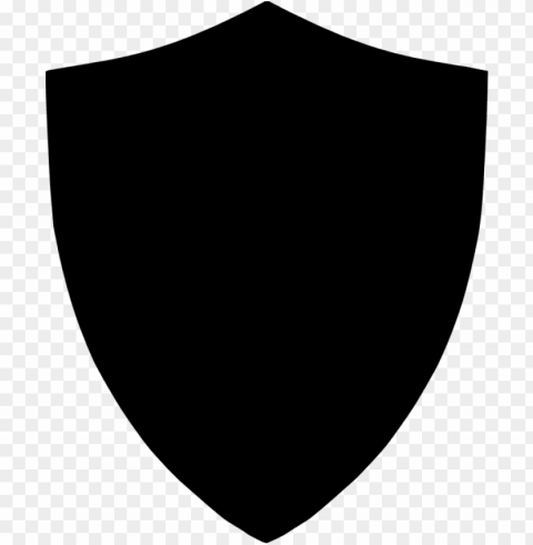 black shield PNG Image Isolated with Clear Transparency