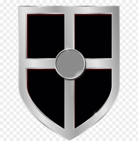 black shield PNG Image with Clear Isolation