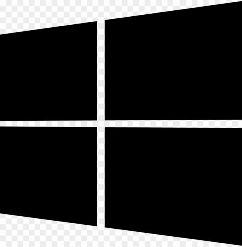 black windows logo image source from this - windows 10 logo transparent background Clear PNG pictures bundle