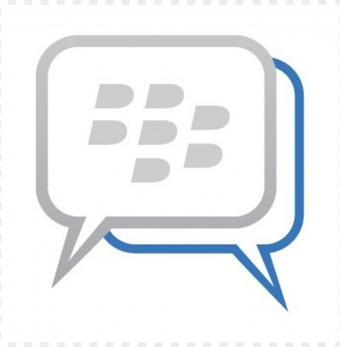 blackberry messenger bbm logo vector free download Clean Background Isolated PNG Image