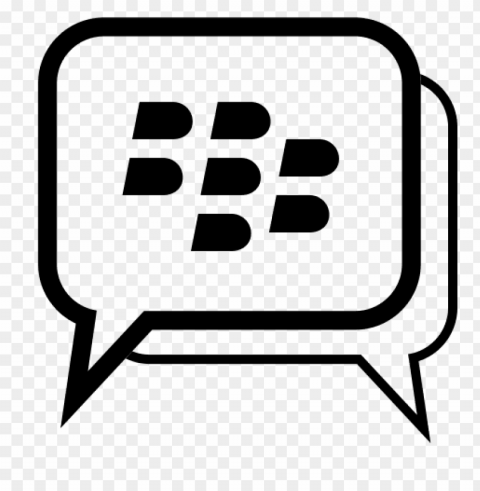 blackberry messenger logo PNG images with alpha channel diverse selection