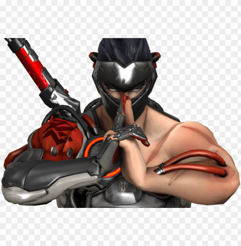 blackwatch genji vector free library - overwatch genji blackwatch PNG Isolated Object on Clear Background