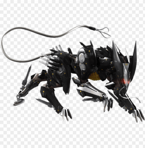 blade wolf demonstrates his tricks in this dlc trailer - metal gear rising revengeance PNG for personal use