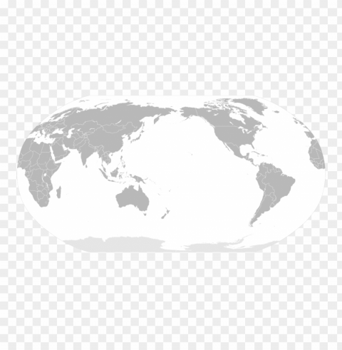 blank color world map PNG images with clear cutout