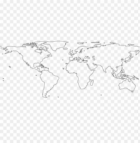 blank color world map PNG images with no background assortment