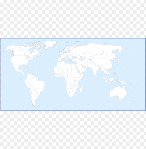 blank color world map PNG with no background diverse variety