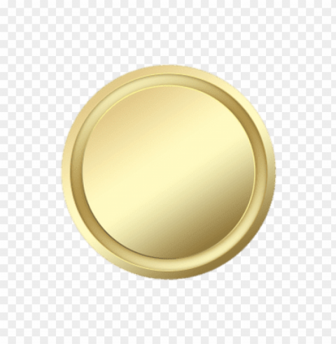 blank gold seal PNG transparent images for printing